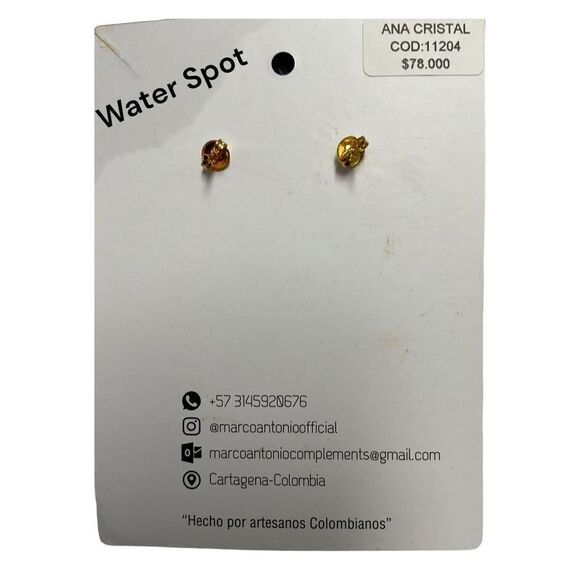 MARCO ANTONIO Compliments NEW Earrings - Picture 7 of 7